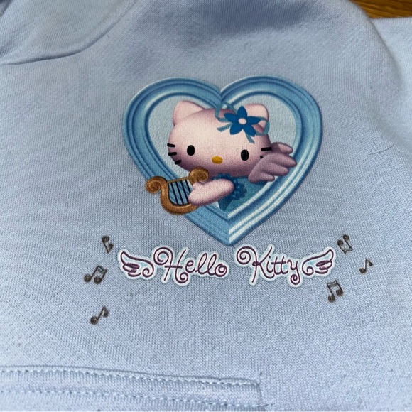 angel hello kitty cropped hoodie - Picture 3 of 6